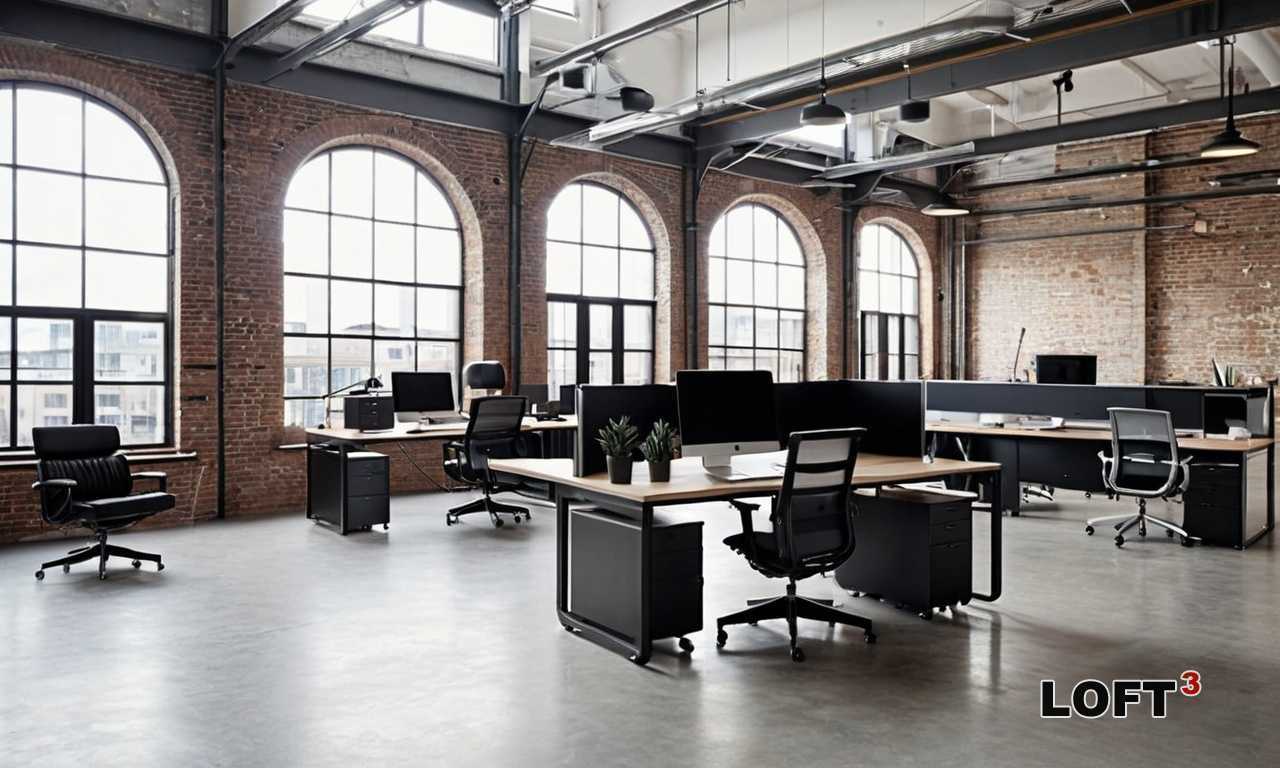 Мебель и аксессуары, подчеркивающие индустриальный стиль