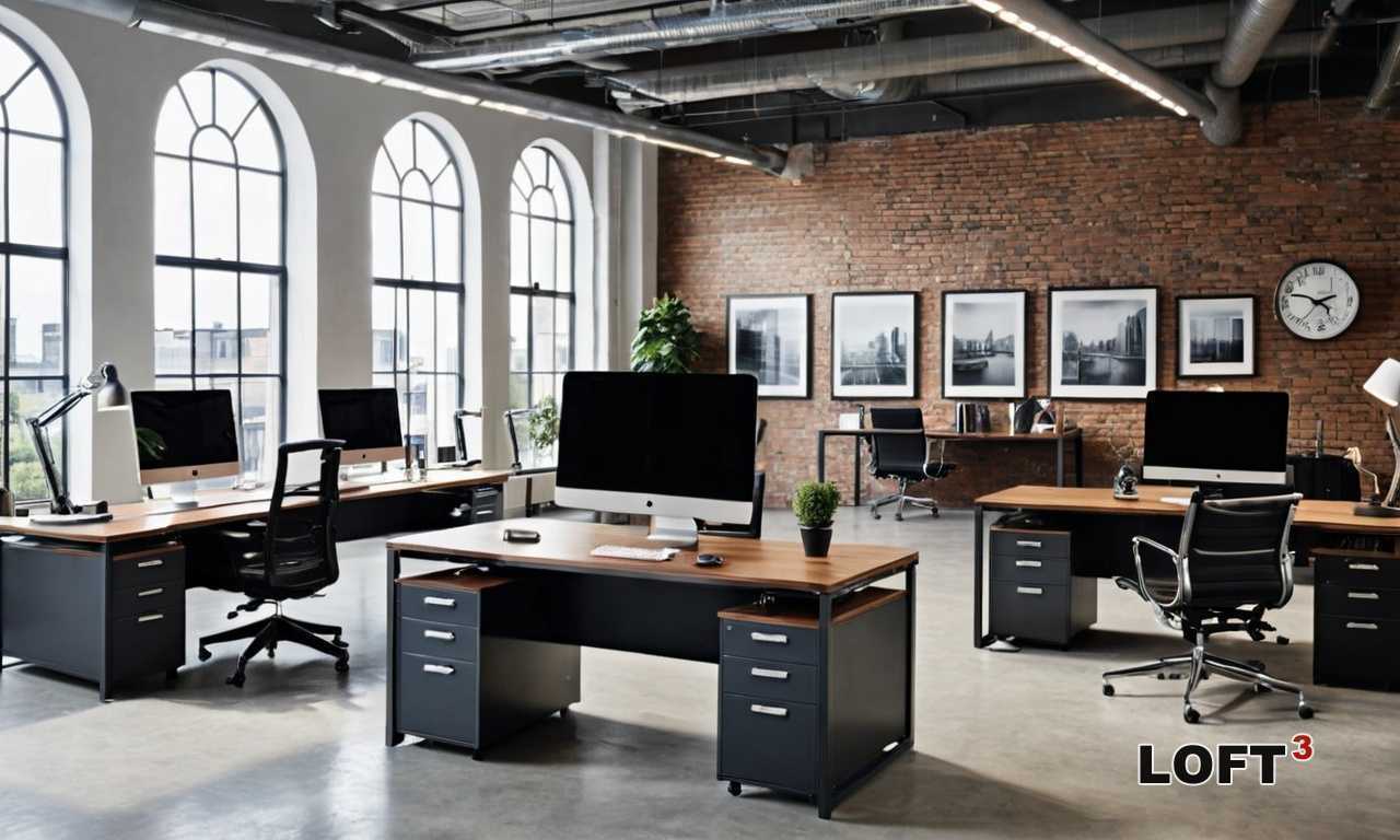 Как подобрать мебель для парикмахерской в стиле Loft