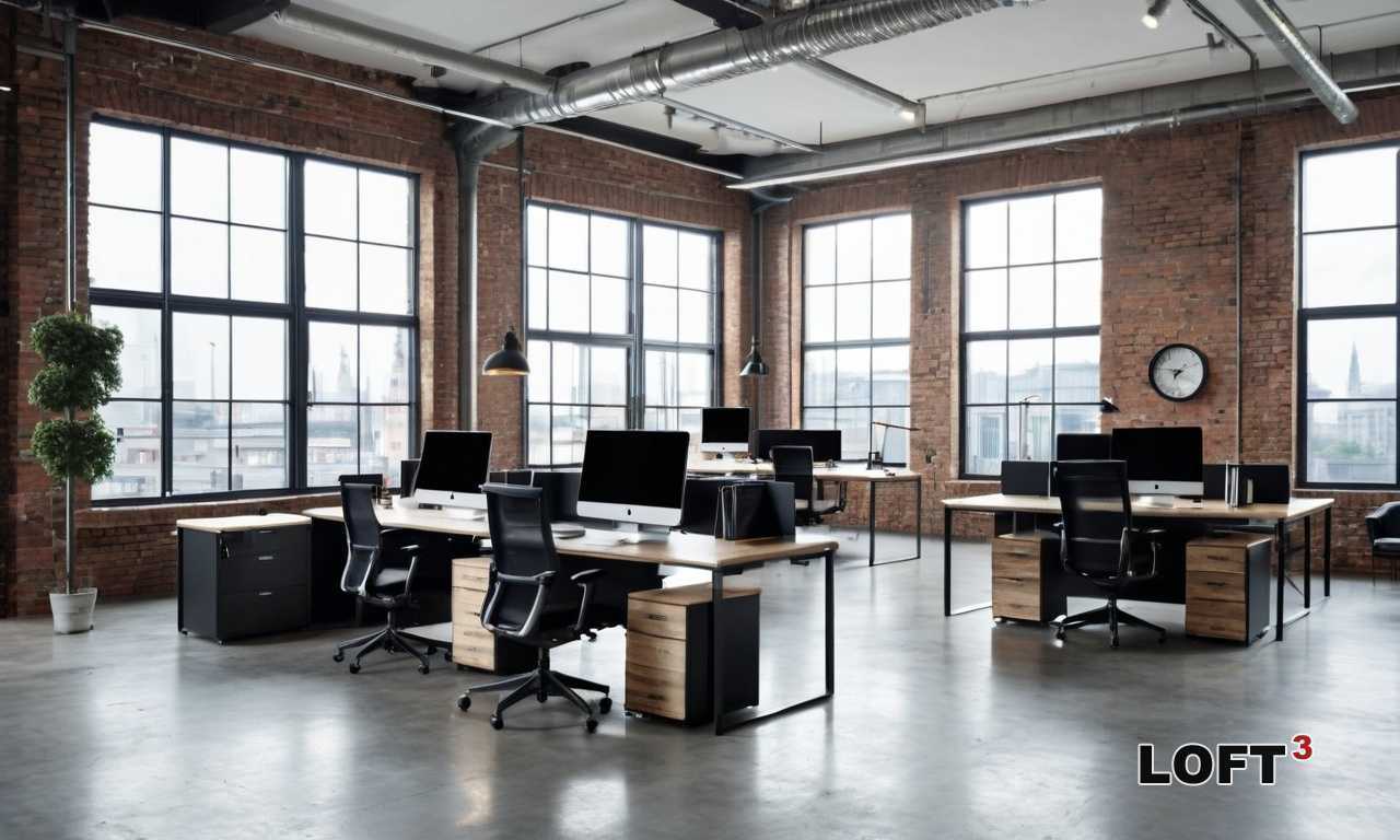 Типы освещения для стиля Loft