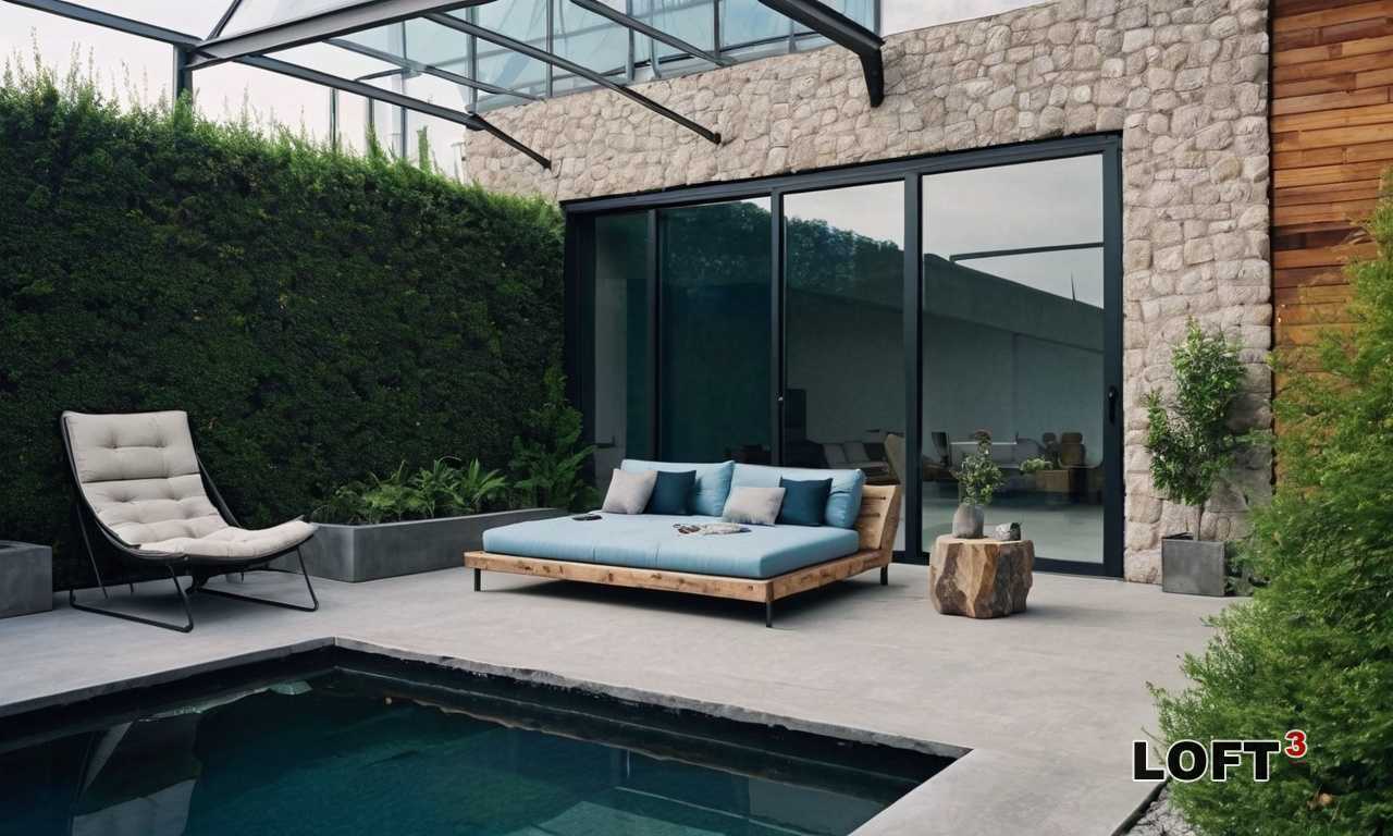 Как оформить крышу гаража в стиле Loft?