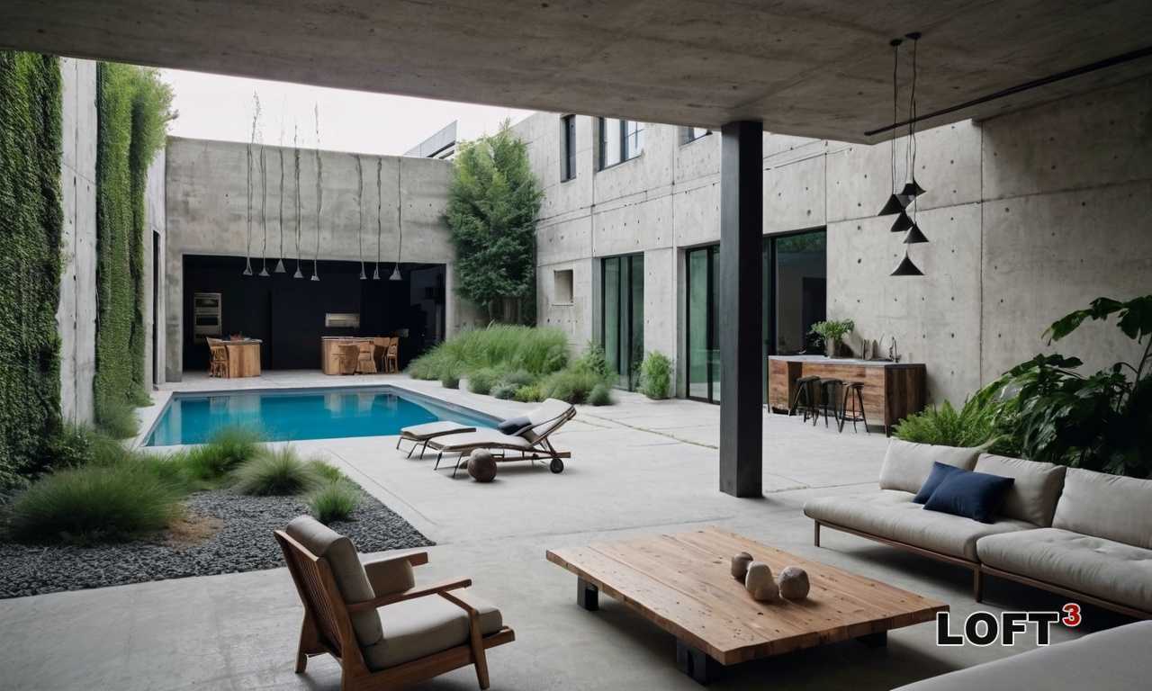 Как создать гармонию между растениями и стилем Loft