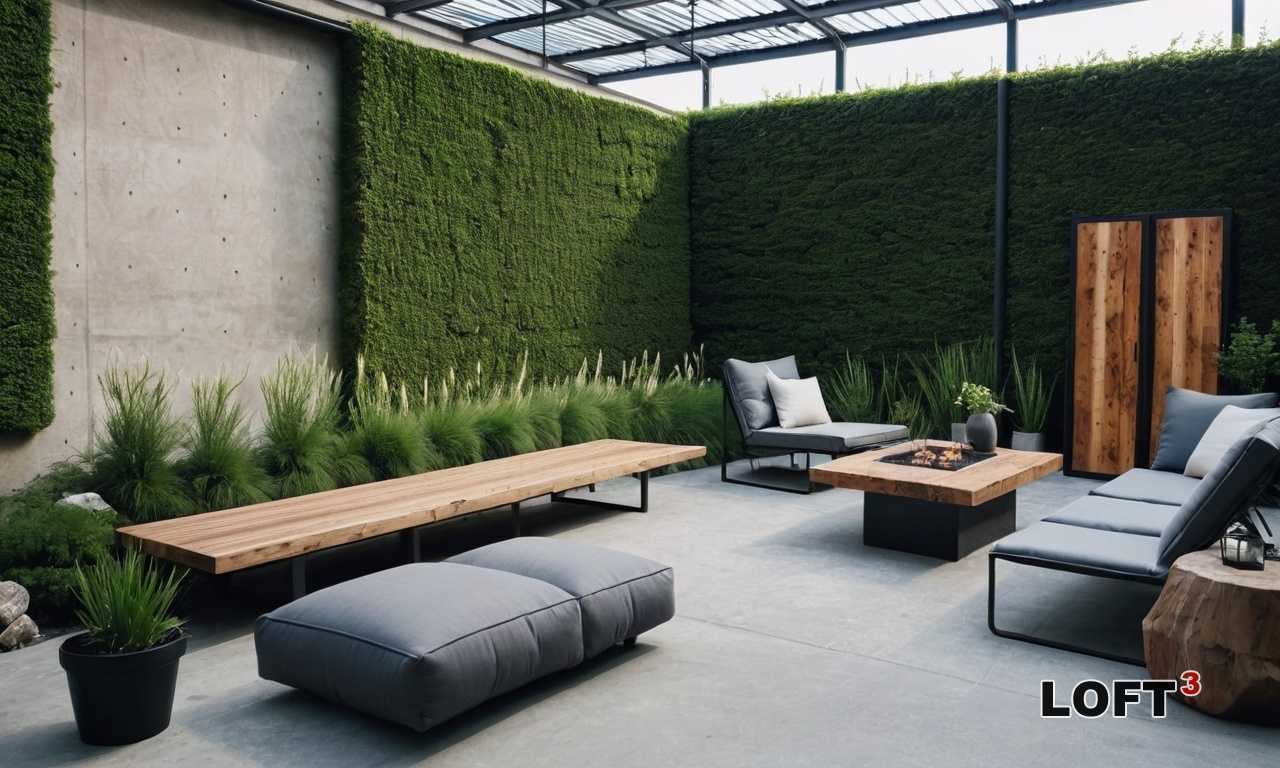 Как оформить сад Loft с помощью металлических конструкций и бетонных ваз? Как оформить сад Loft с помощью металлических конструкций и бетонных ваз?