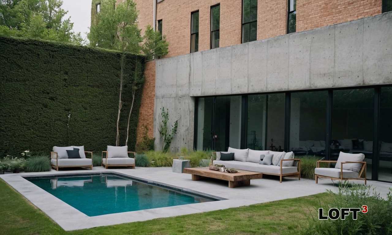 Просторные внутренние дворики и патио