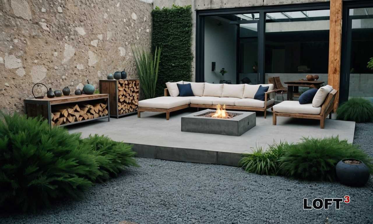 Как создать уличное пространство с бетонными и металлическими лавочками для отдыха?