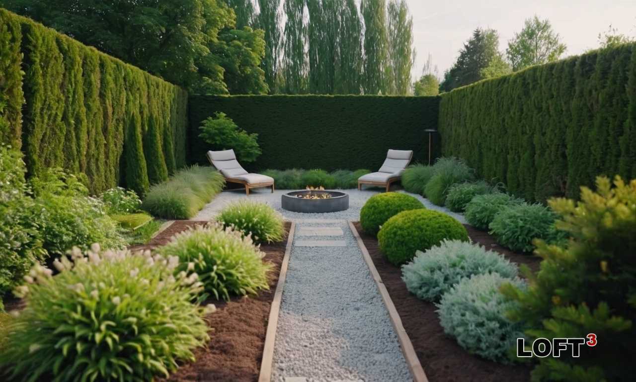 Как использовать бетонные блоки для создания оригинальных декоративных элементов в саду Loft?