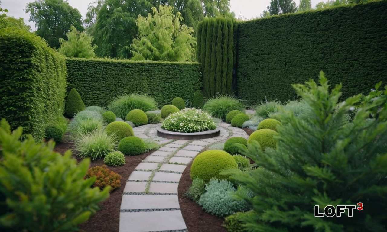 Создание живых композиций на стенах в индустриальном саду