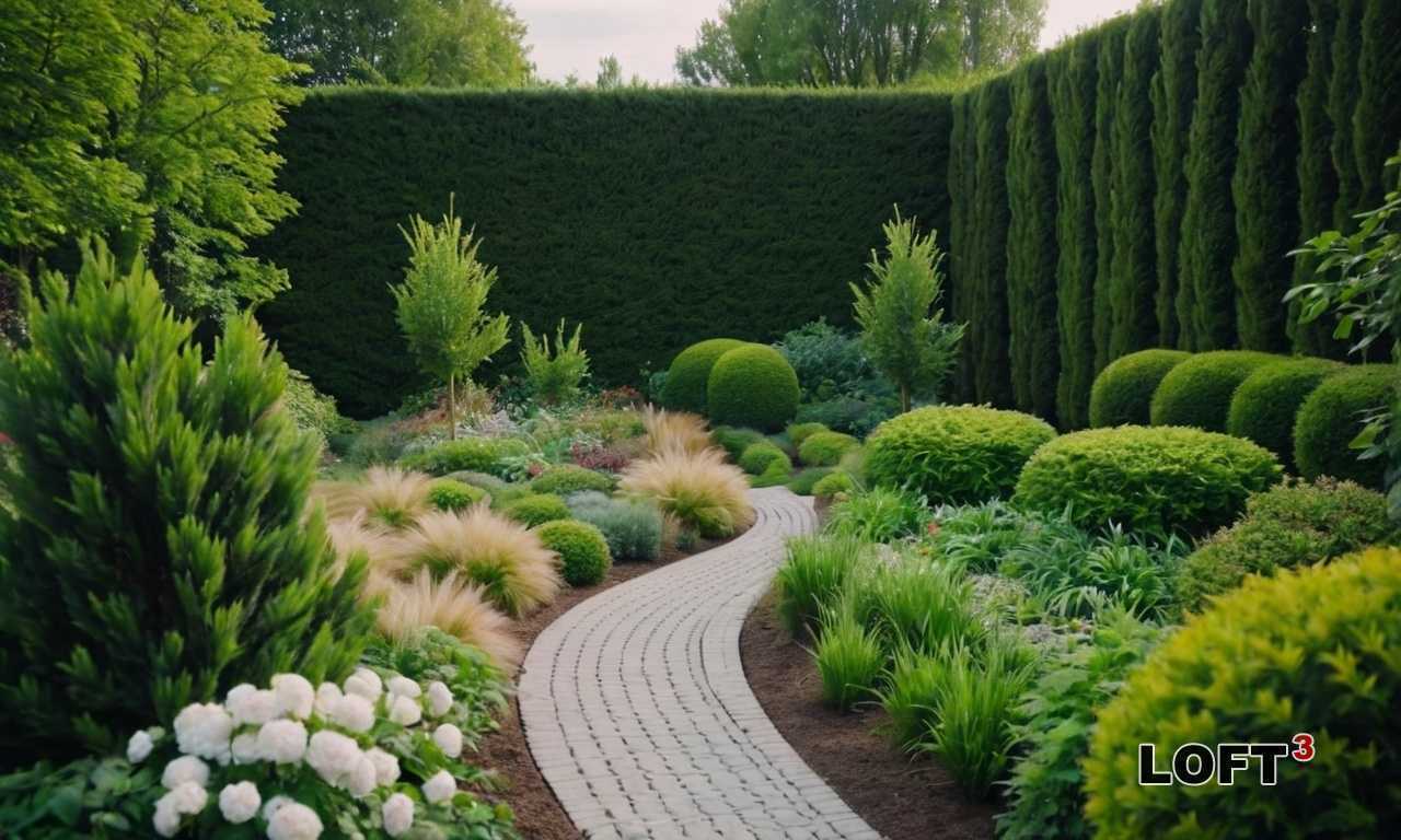 Где разместить металлические и бетонные вазы в саду Loft?