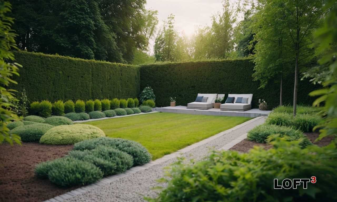 Как создать место для уличного кинотеатра в саду Loft?