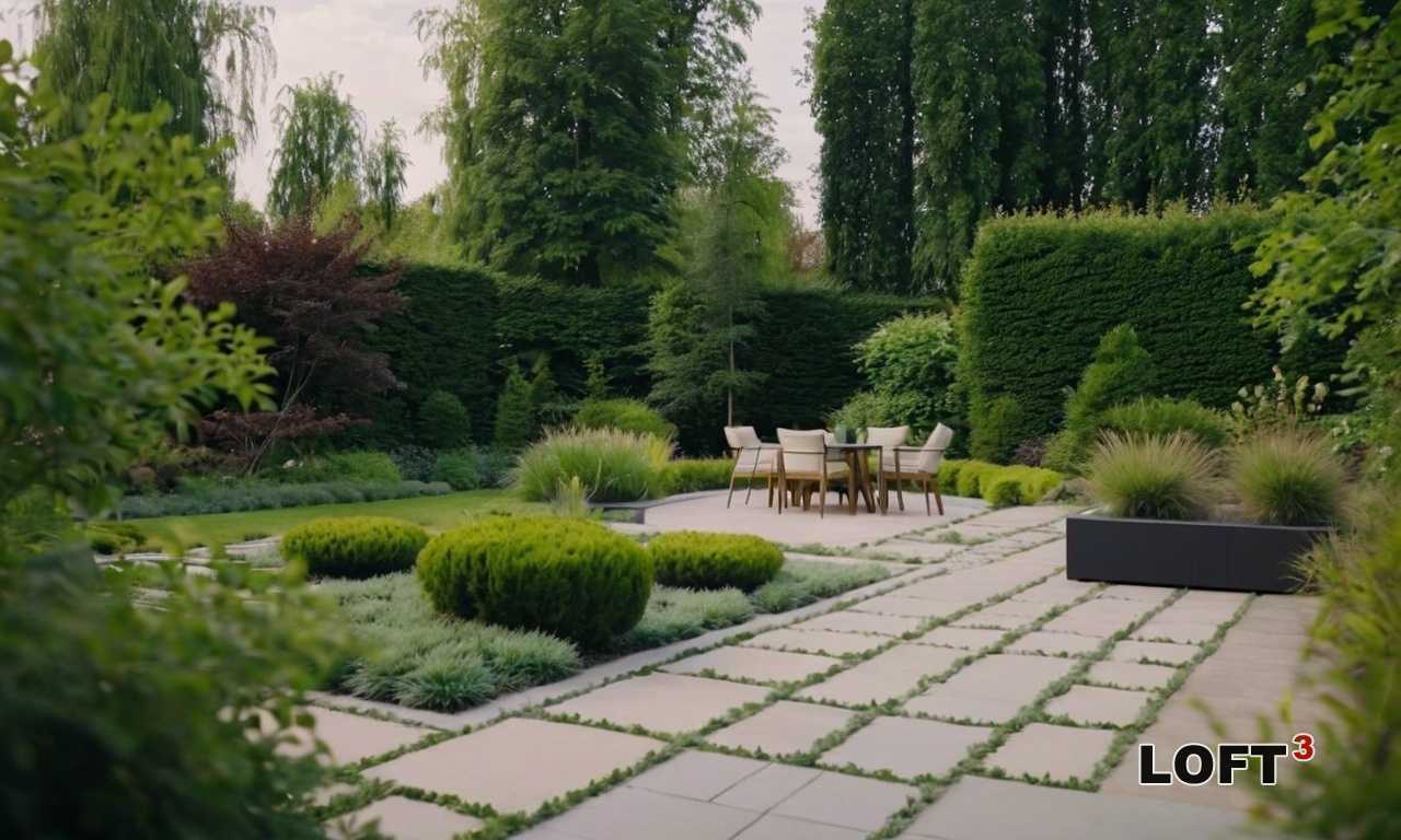 Как сочетать дорожки с ландшафтным дизайном участка?