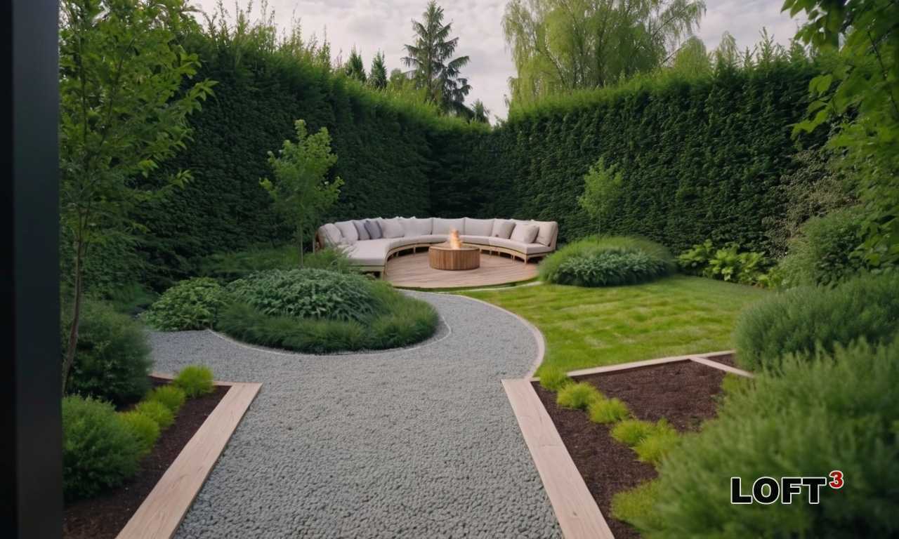 Контраст в ландшафтном дизайне Loft – это умение сочетать фактуры, формы и материалы, создавая стильное и запоминающееся пространство. Правильно подобранные элементы подчеркивают эстетику минимализма, придавая саду современный и выразительный облик.