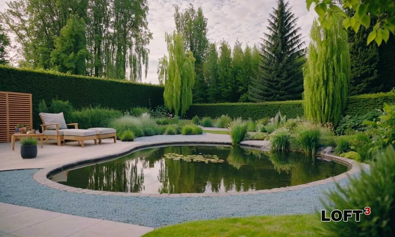 Как выбрать и разместить растения в Loft дворе, чтобы не нарушить стиль