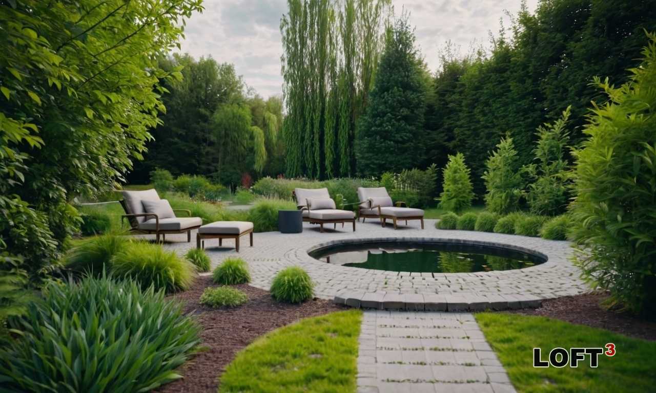 Создание лофтового сада на крыше здания