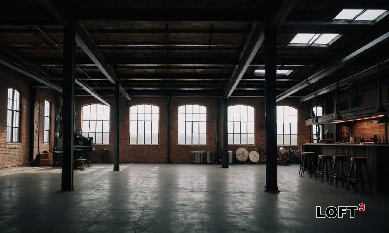 Зонирование пространства через материалы