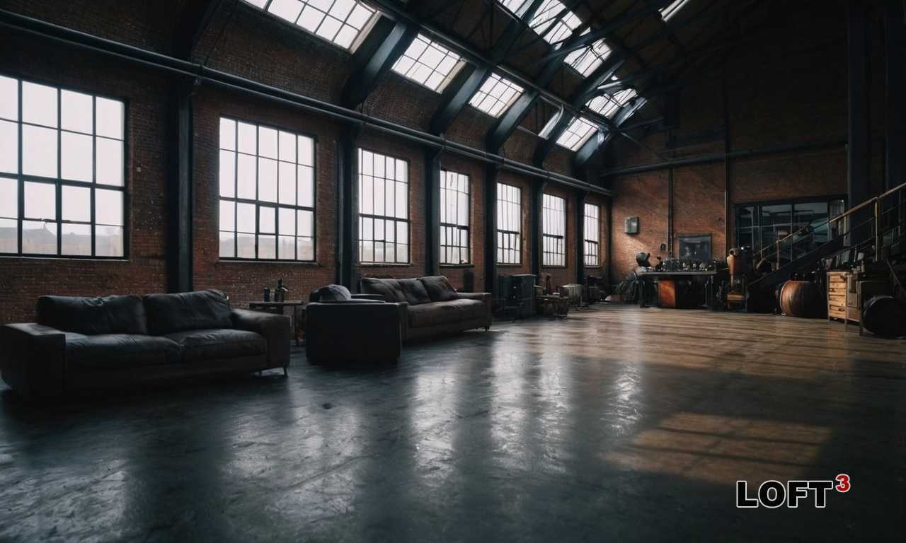 Как сделать бетонные стены теплее и уютнее в интерьере лофта