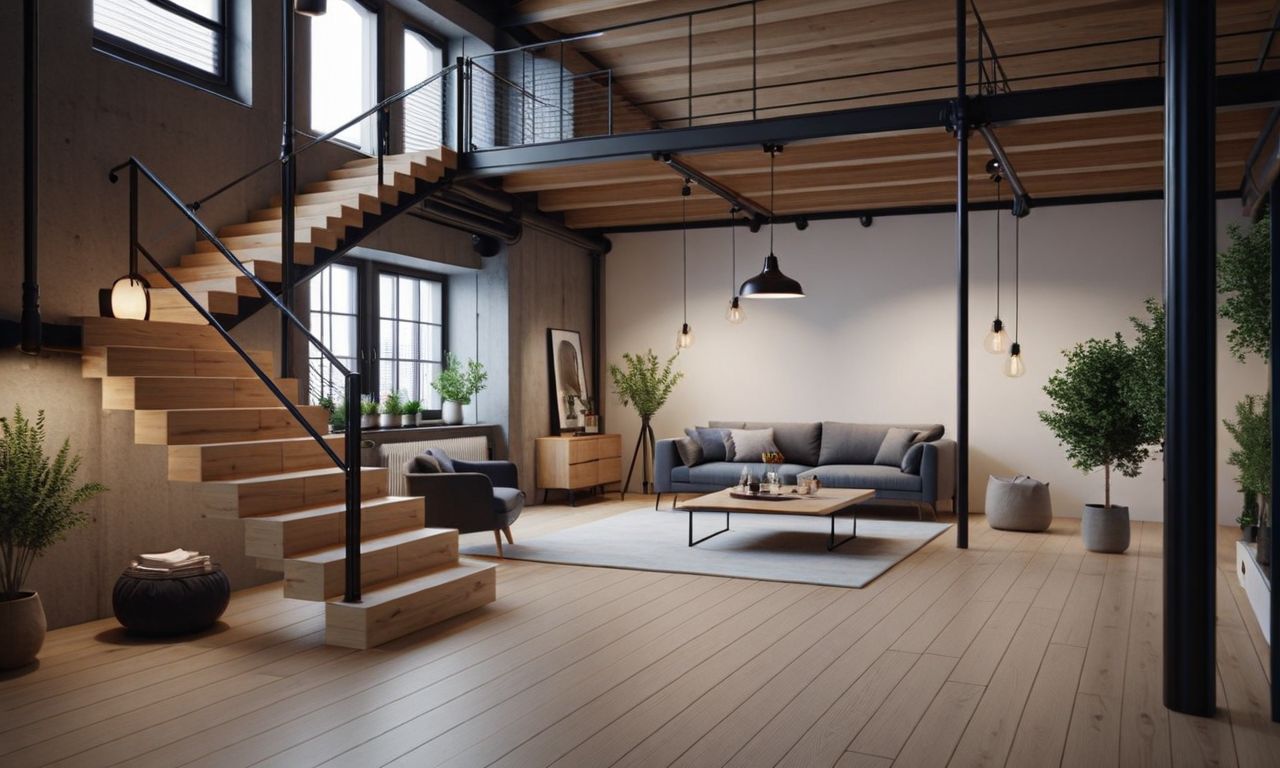 Ключевые элементы для создания лофт-атмосферы в мужской квартире