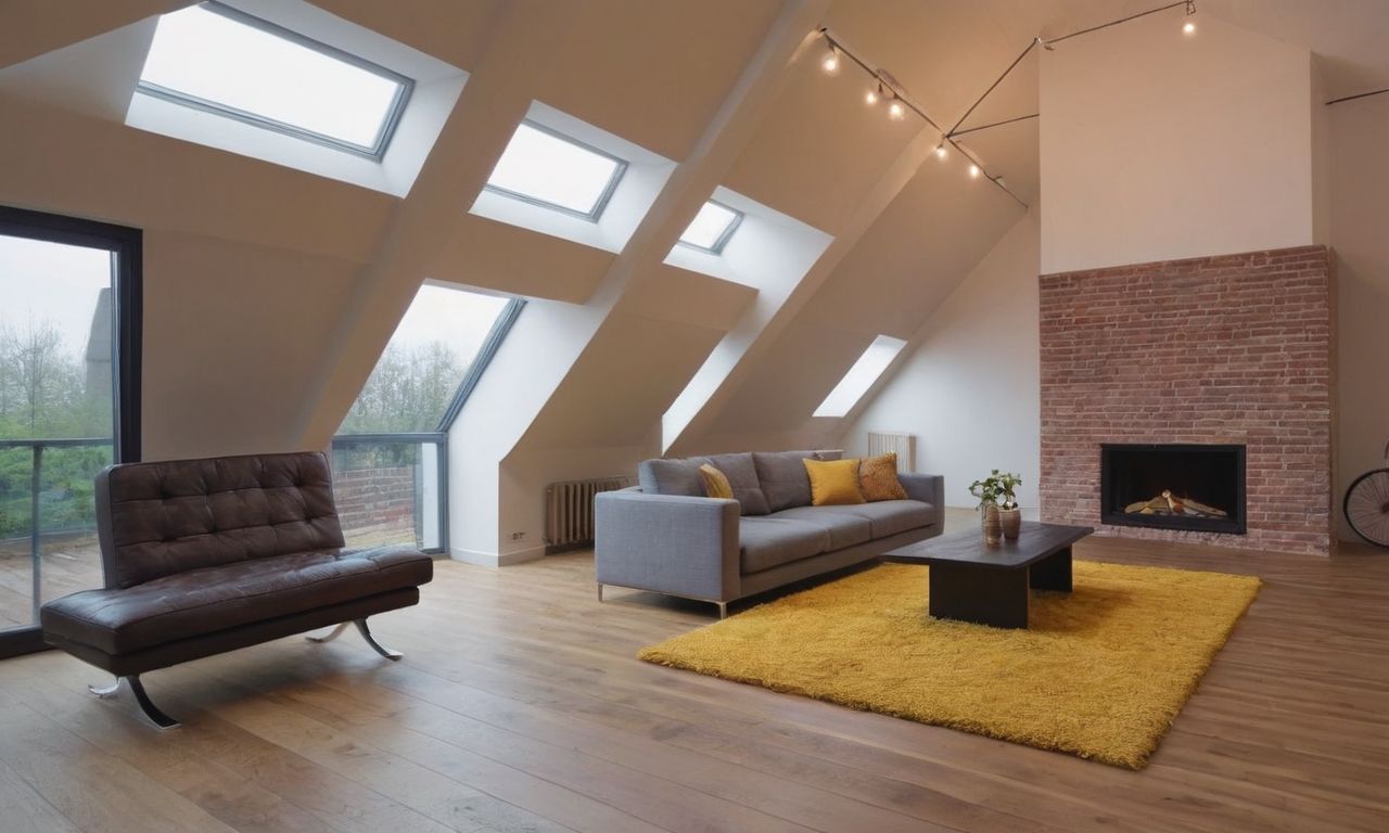 Цветовая гамма и материалы в лофт интерьере