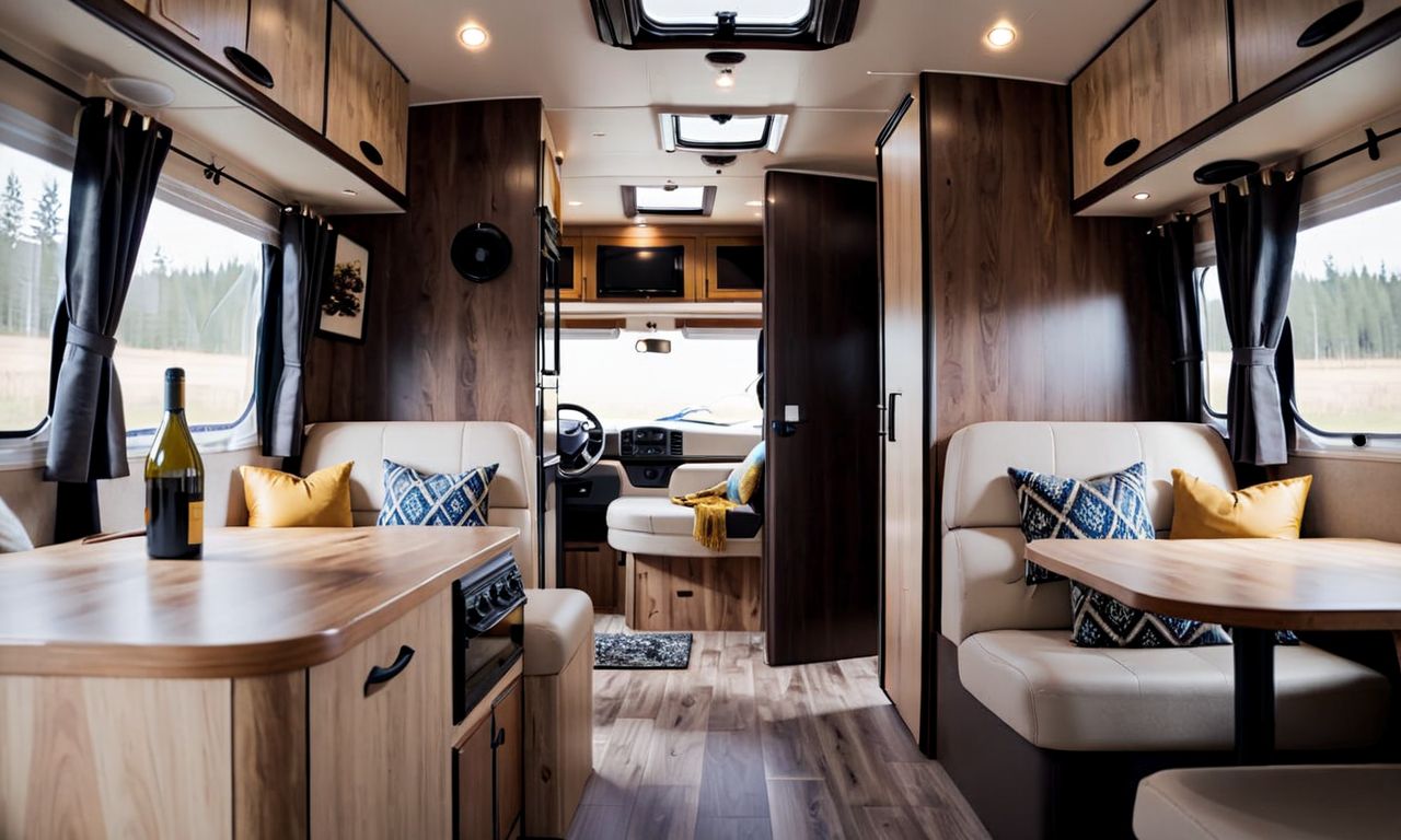 Лофт в доме на колесах: идеи для путешественников