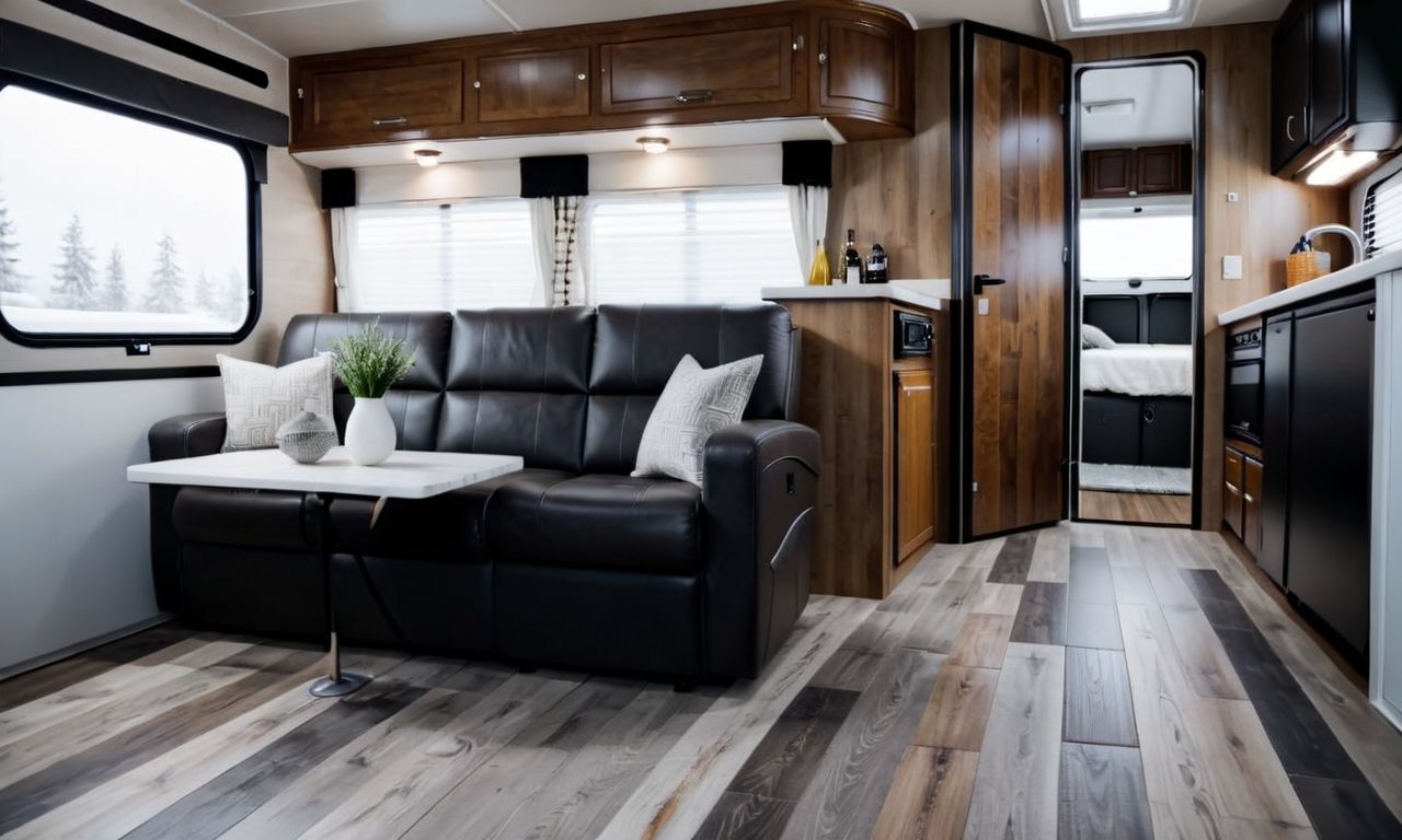 Дизайн и стиль лофта в доме на колесах