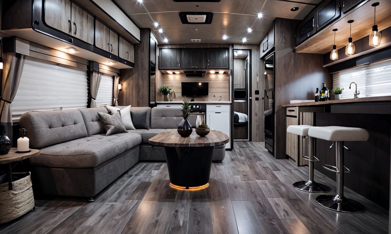 Как создать лофт в своем доме на колесах