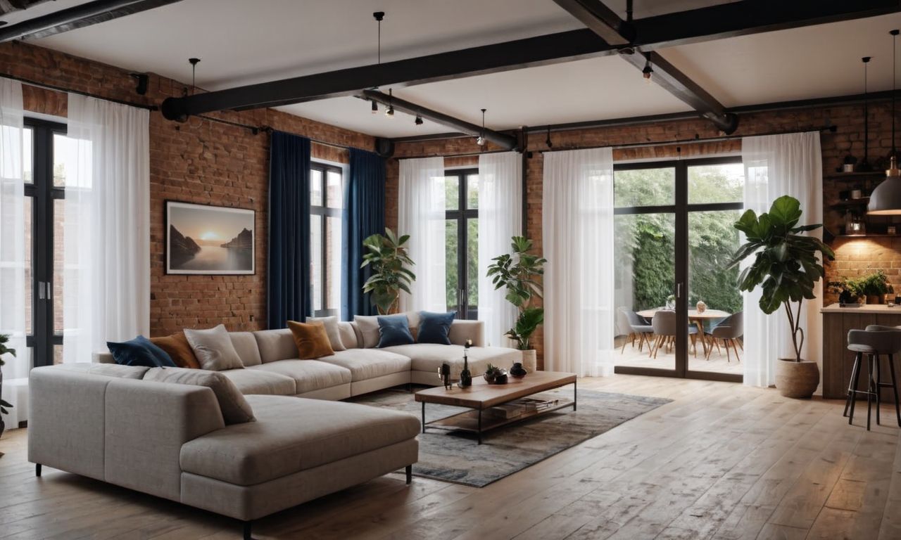 Индустриальные материалы и отделка