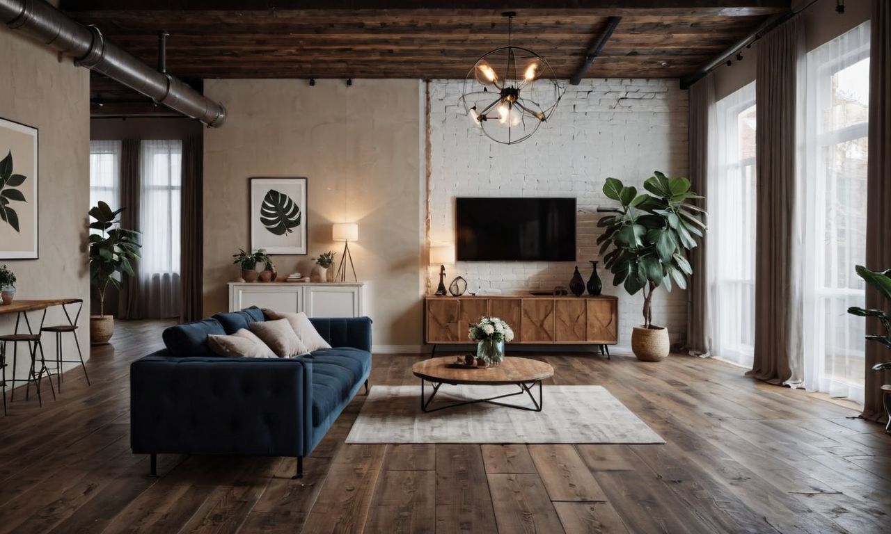 Как использовать открытые трубы и провода в дизайне интерьера Лофт?