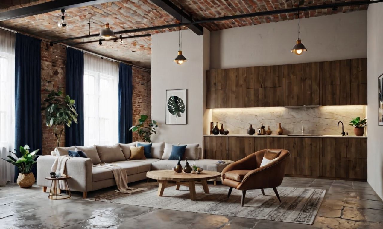 Лофт в коммунальной квартире: создание пространства для общения и уюта.