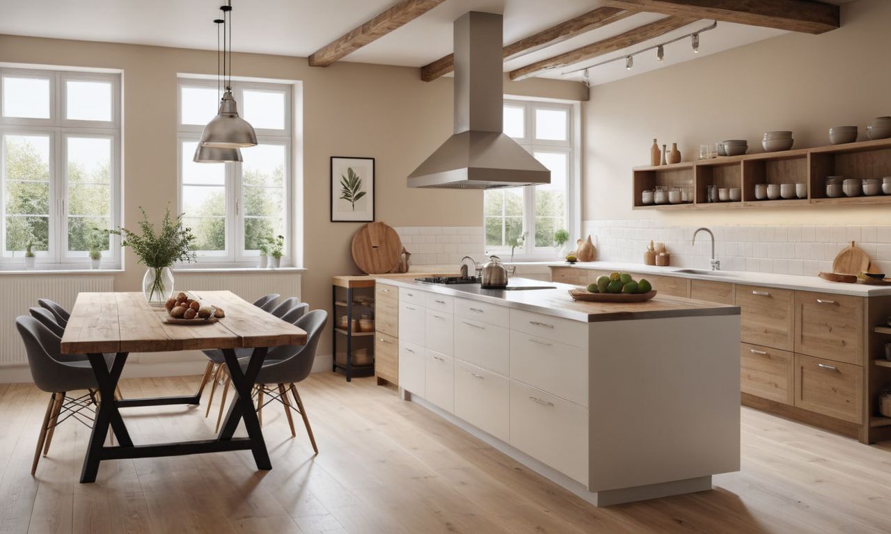 Планировка и мебель для лофта