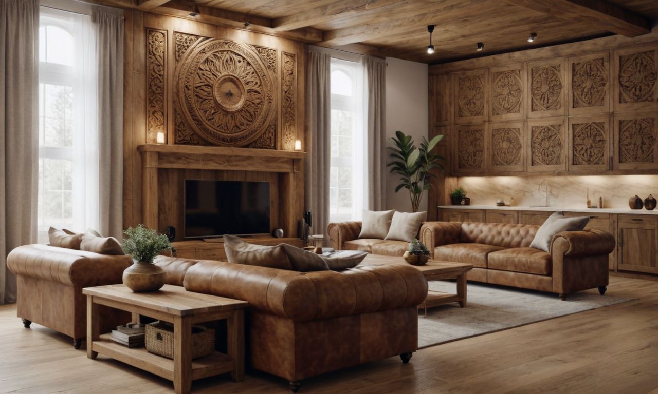 Резьба по дереву в стиле Лофт: современные тенденции