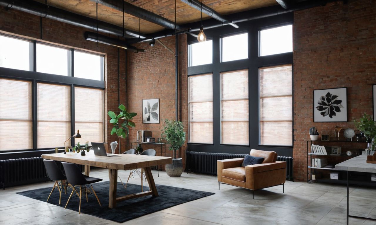 Как использовать открытые полы в дизайне интерьера Лофт?