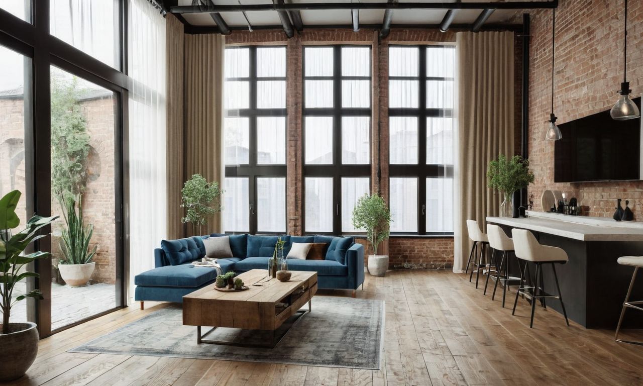 Как создать дизайн интерьера в стиле Лофт для коттеджа?