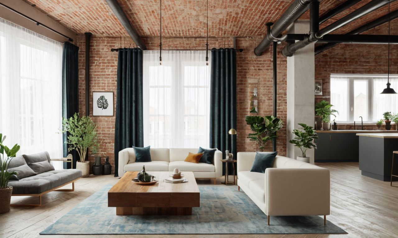Особенности дизайна интерьера в стиле Лофт