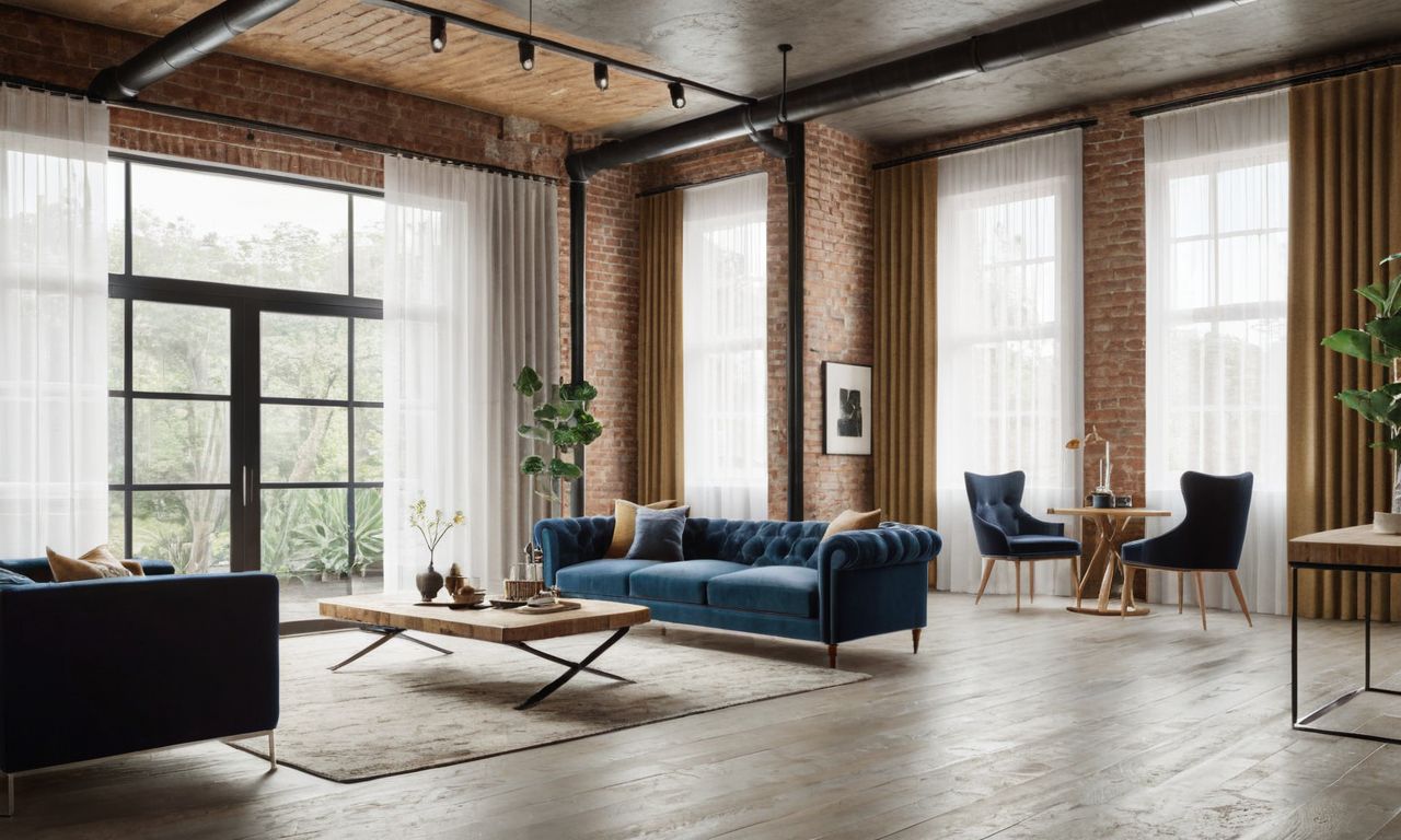 Преимущества использования дерева в стиле Лофт