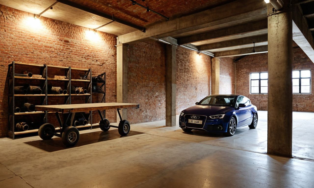 Дизайн интерьера Лофт для подсобного помещения или гаража