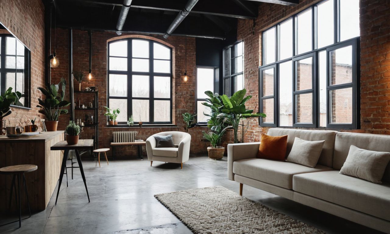 Создание современного дизайна интерьера в стиле Лофт: 6 ключевых принципов