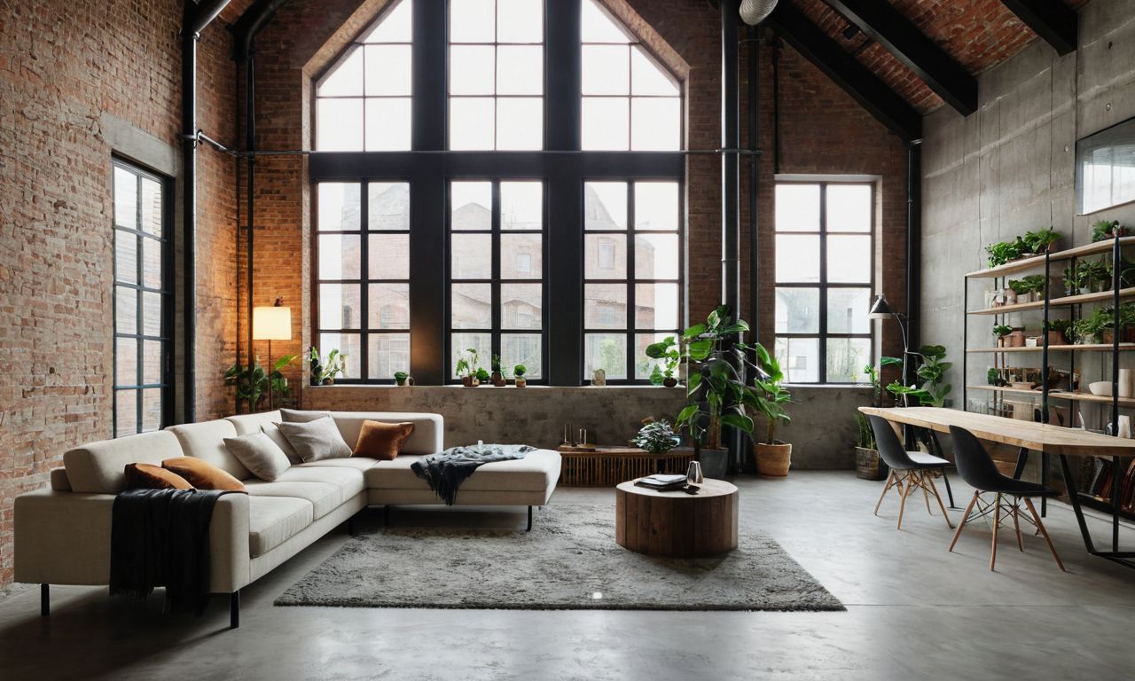 Мебель и аксессуары для лофт-интерьера