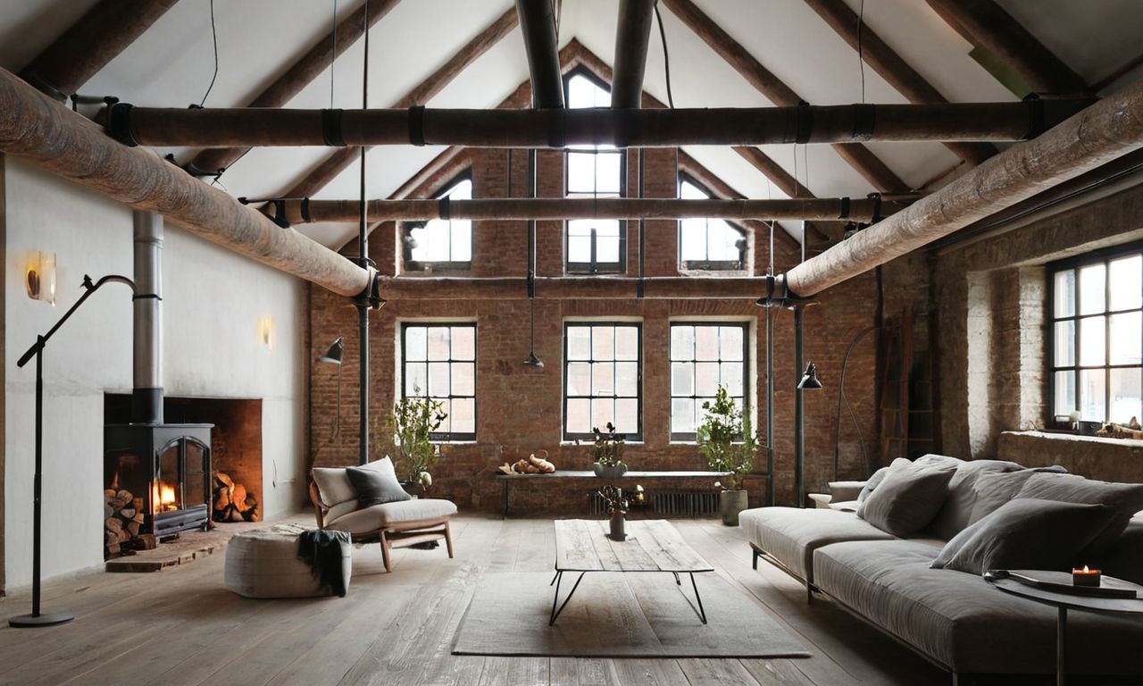 Включение необработанных элементов - рустикальный шарм