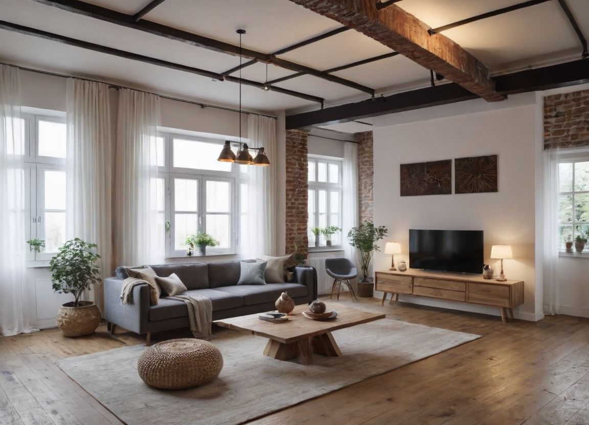 Рустик в стиле Лофт: сочетание природных материалов и индустриальных элементов
