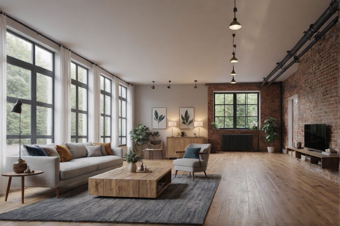 Получаем атмосферу Лофт: 6 способов в интерьере