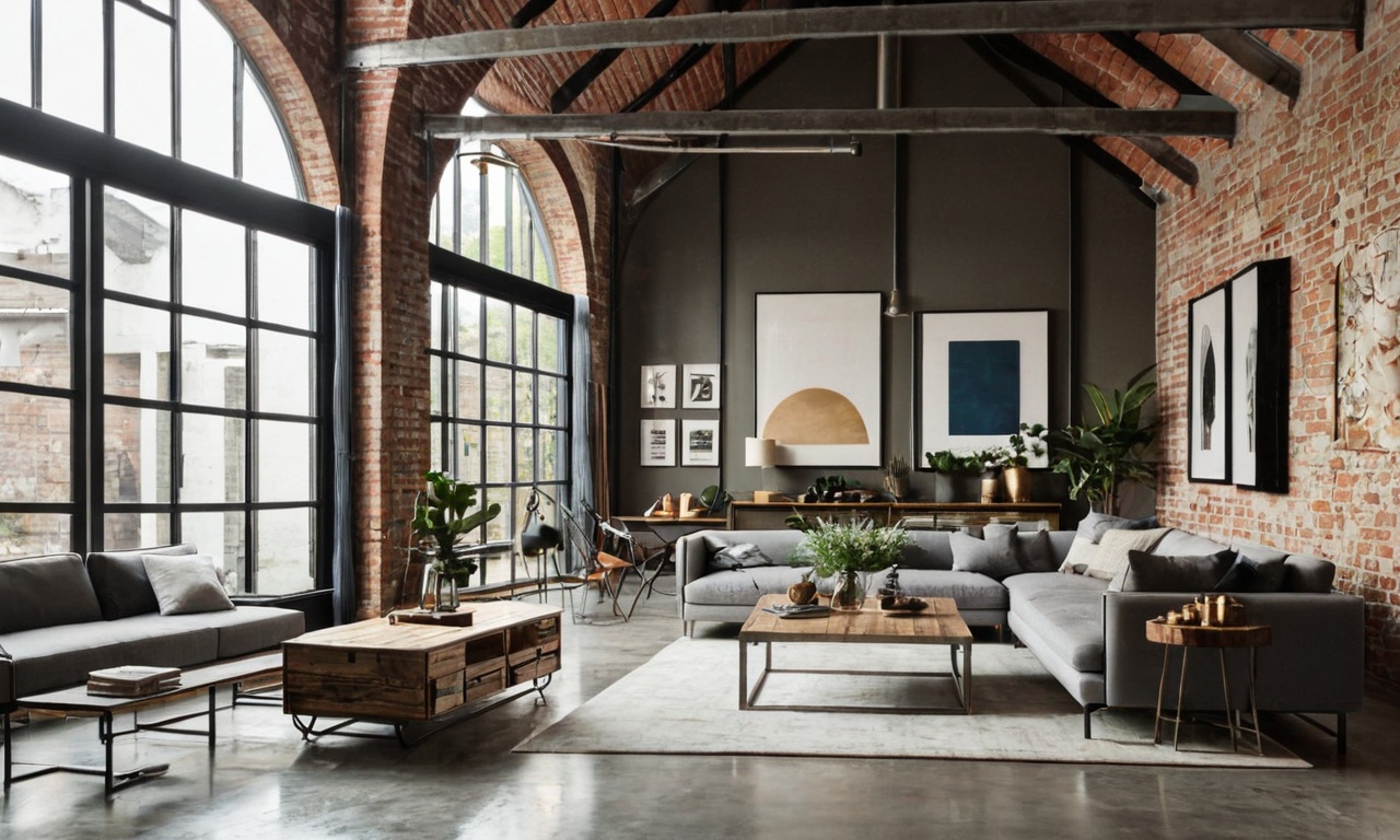 Как использовать металлические элементы в Лофт-дизайне