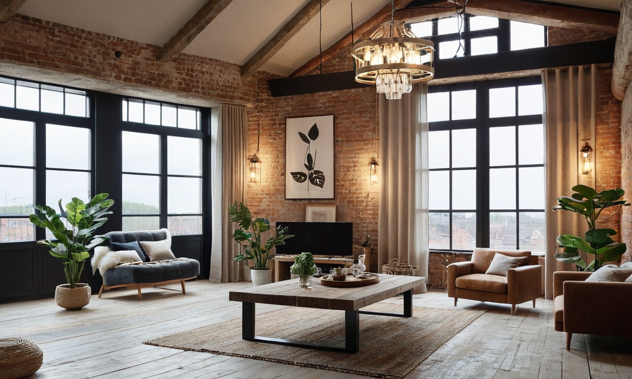 Освещение в стиле Лофт: Создание атмосферы и комфорта