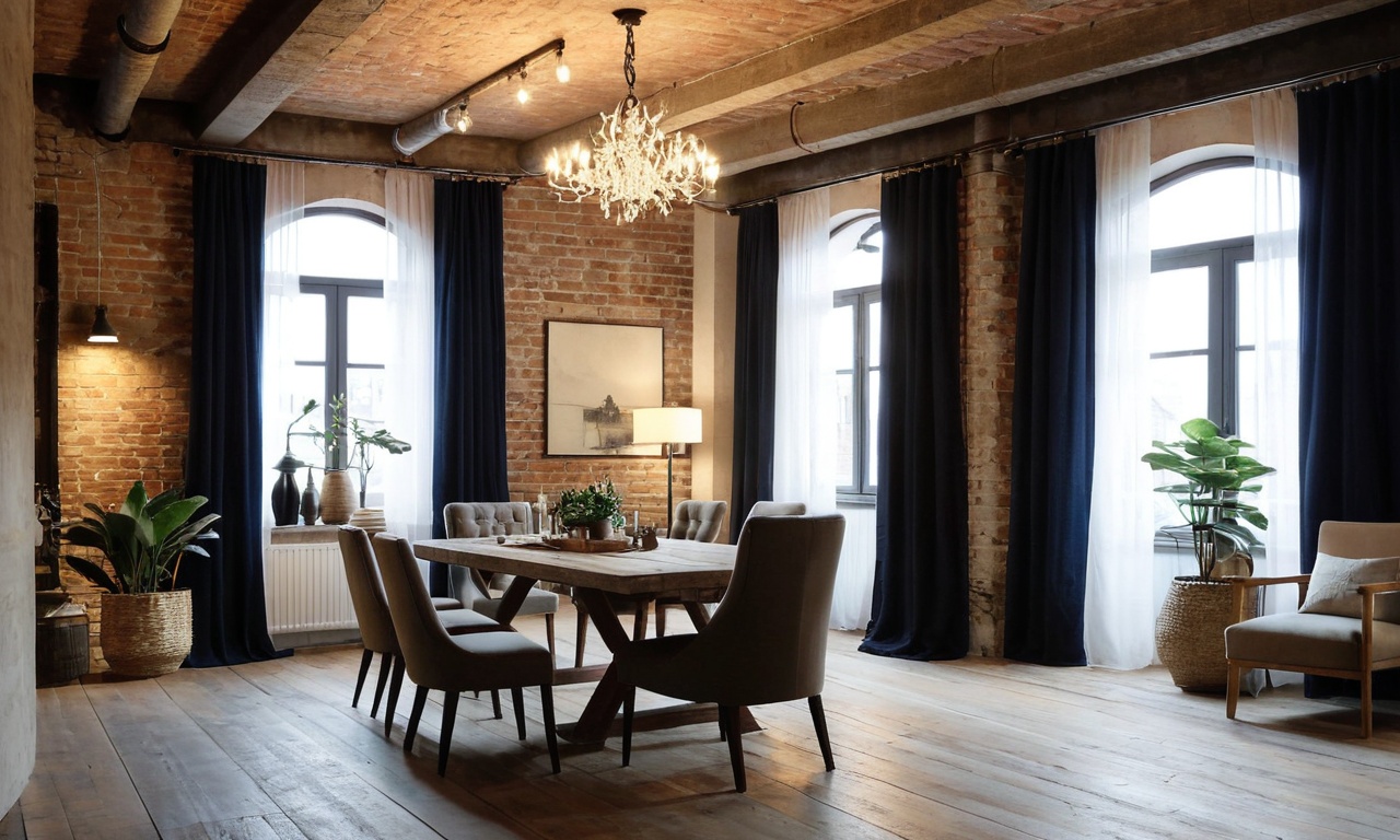 Использование промышленных светильников в интерьере Лофт