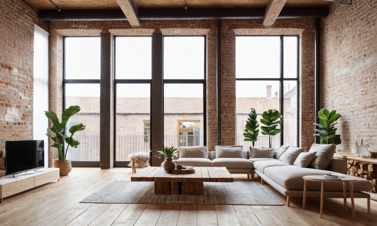 Минимализм и функциональность: пространство в лофт-дизайне
