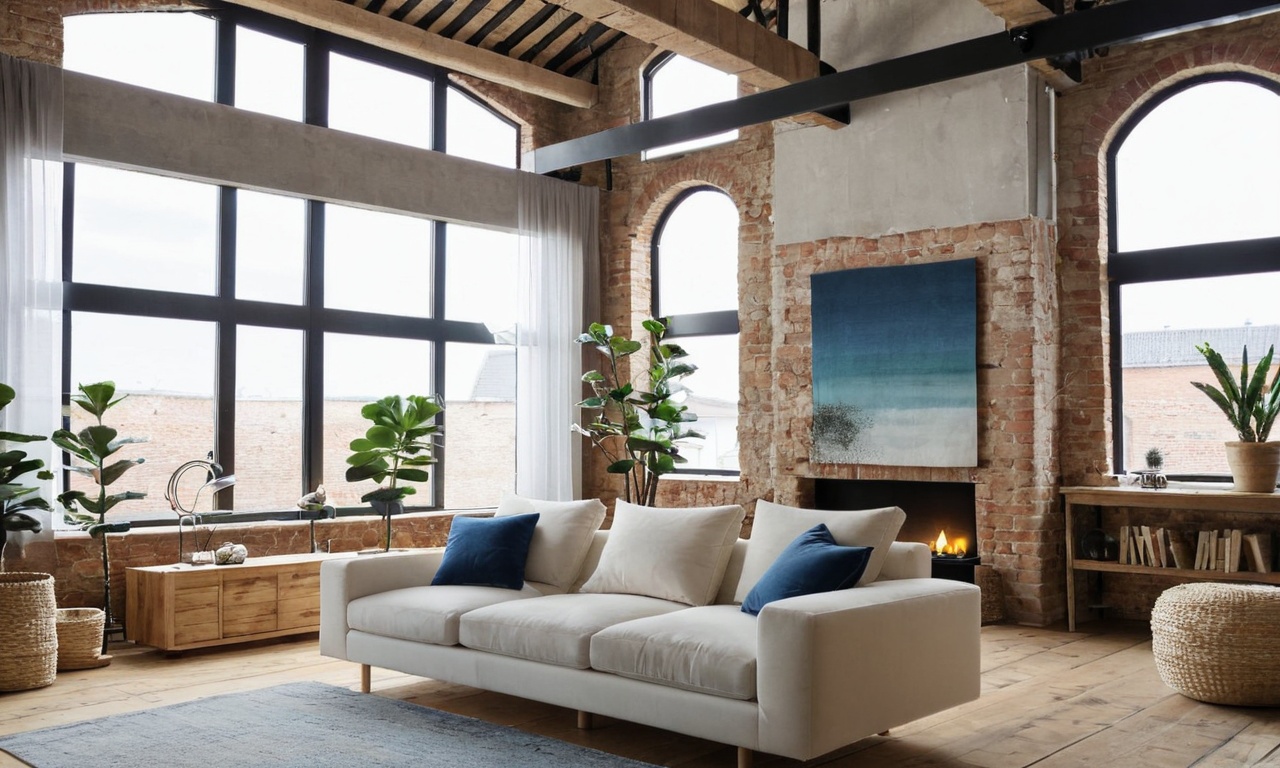 Создайте акцент в интерьере с помощью Лофт