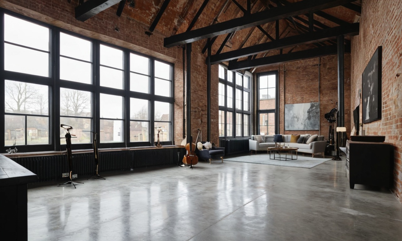 Лофт для театра или студии звукозаписи: создание уникальной атмосферы творчества