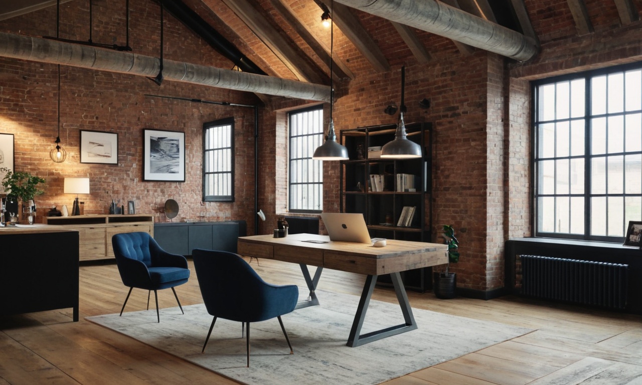 Лофт для кабинета творческой личности: создание вдохновляющей атмосферы