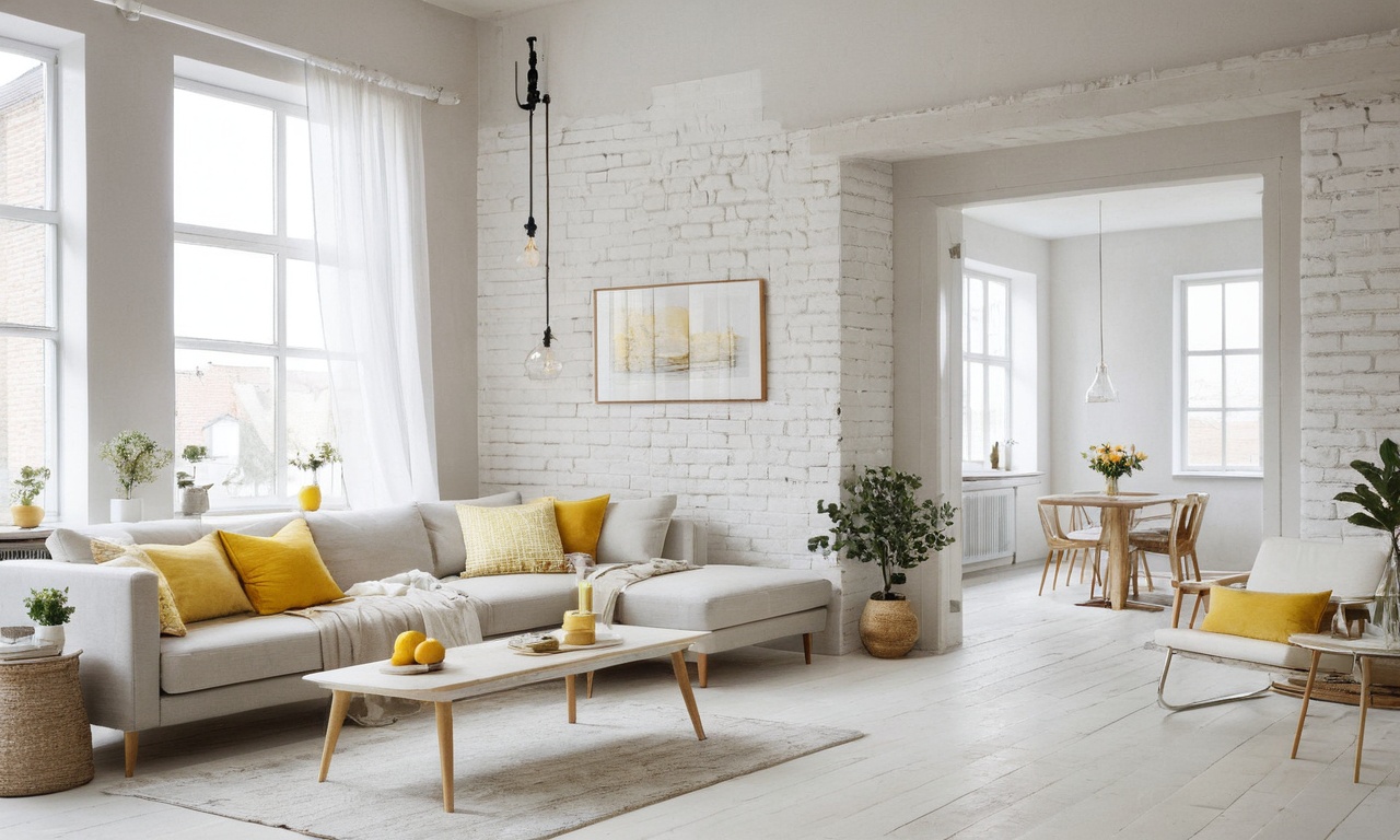 Комфорт и уют в лофте в скандинавском стиле