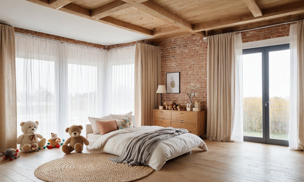 Примеры дизайна Лофт-интерьера детской комнаты