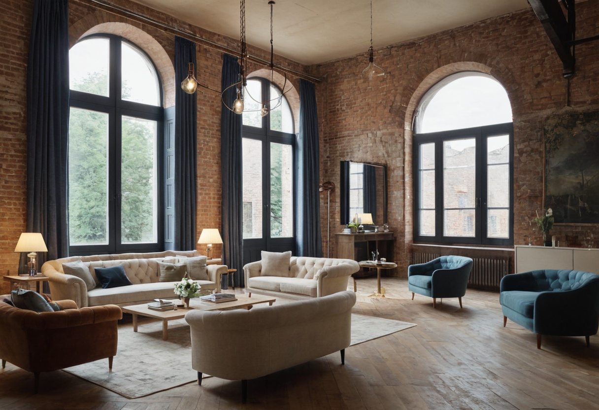 Лофт в стиле итальянской провинции