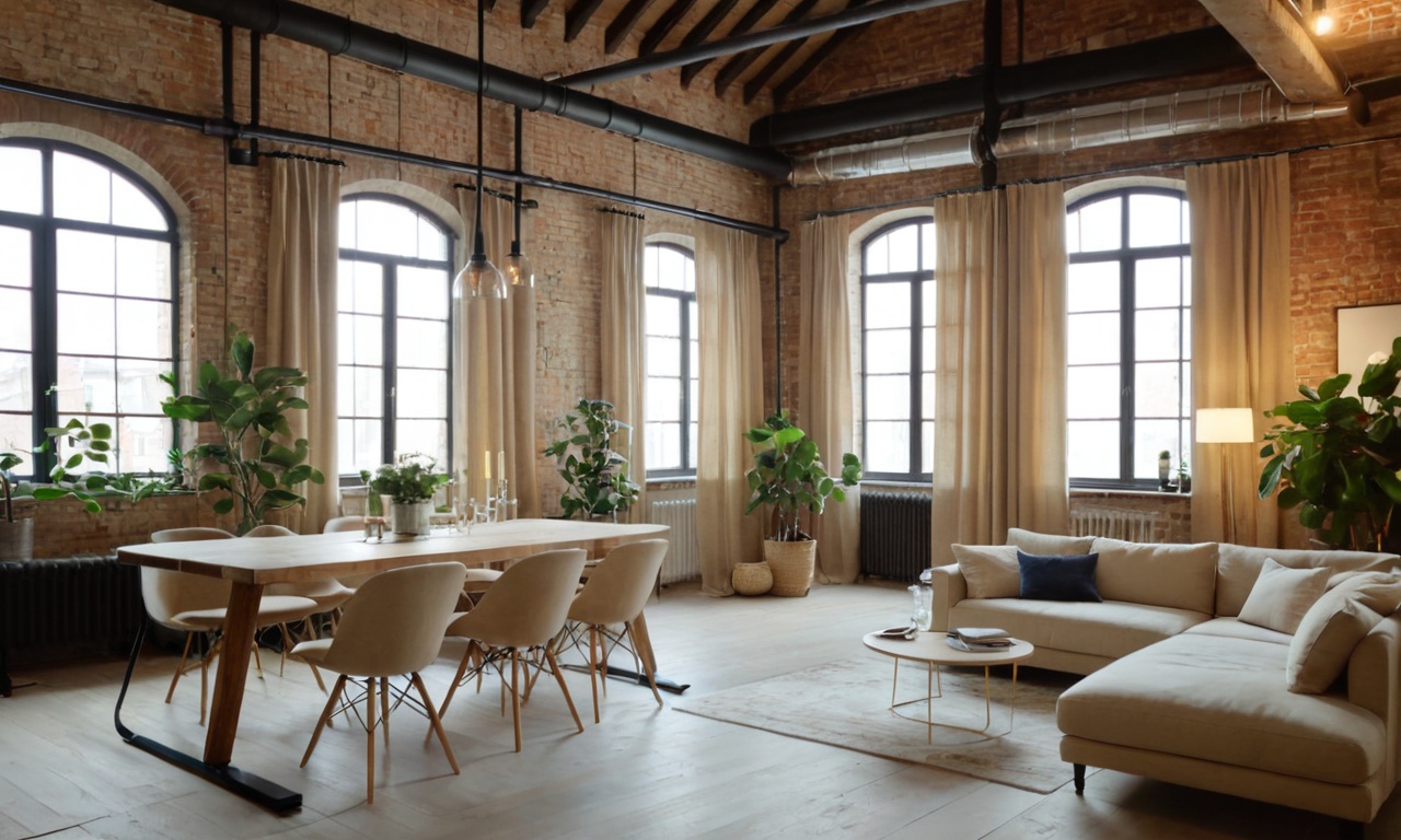 Основные принципы дизайна интерьера в стиле Лофт