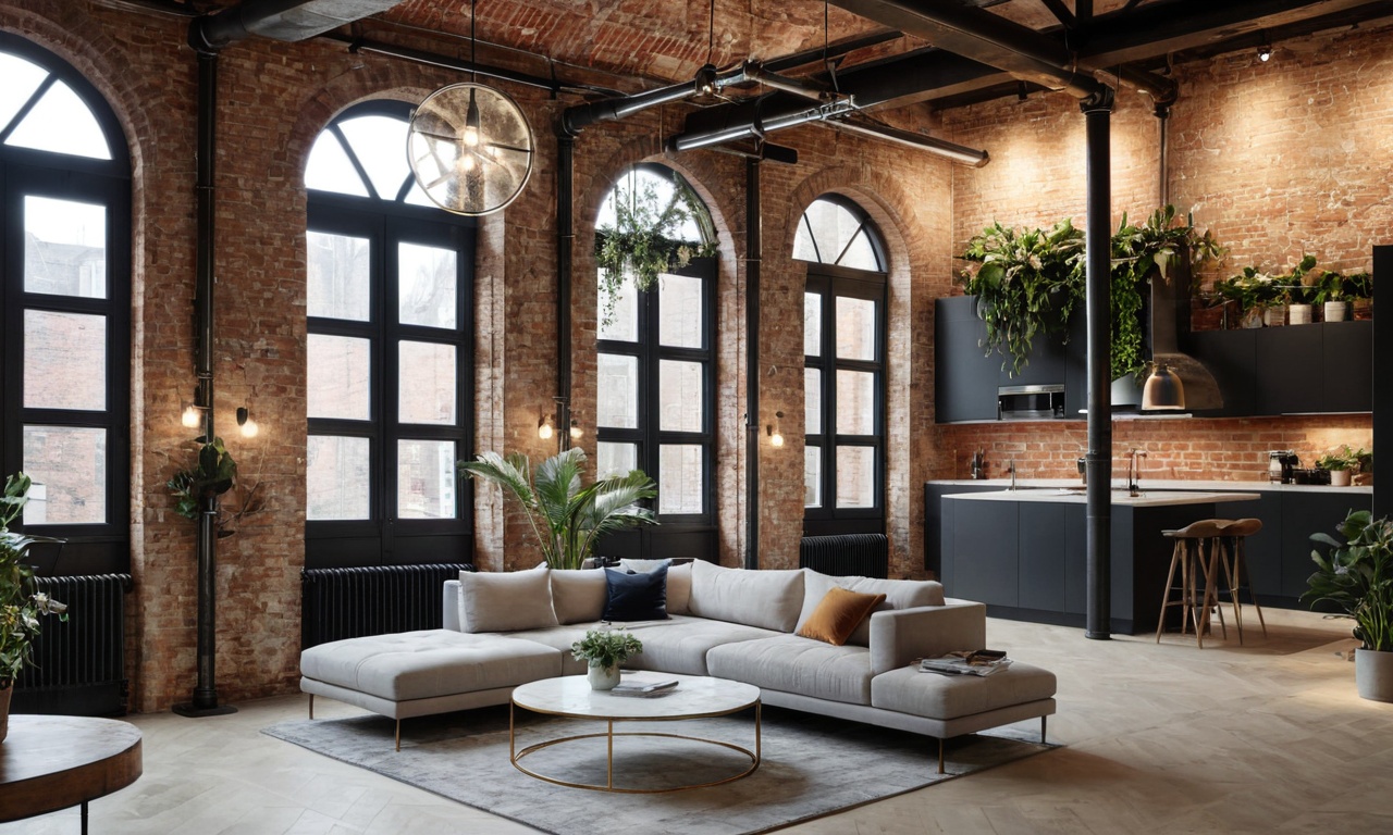 Лофт в стиле прованс: сочетание романтики и индустриальности